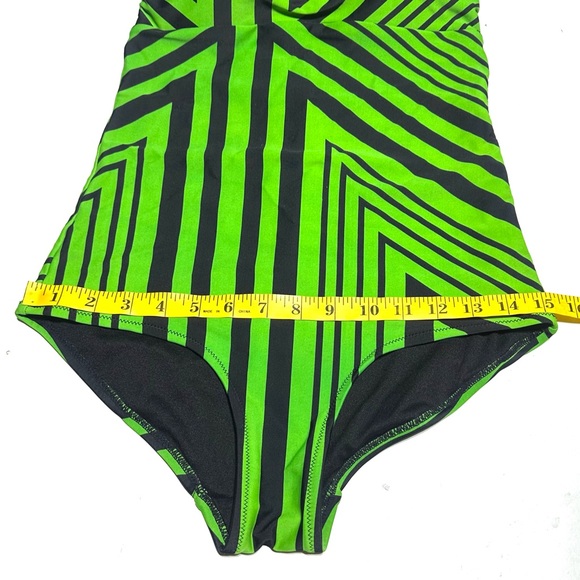 Joe Fresh Green Lightly Padded Removable Halter One Piece Swimsuit Size Small - Picture 11 of 11